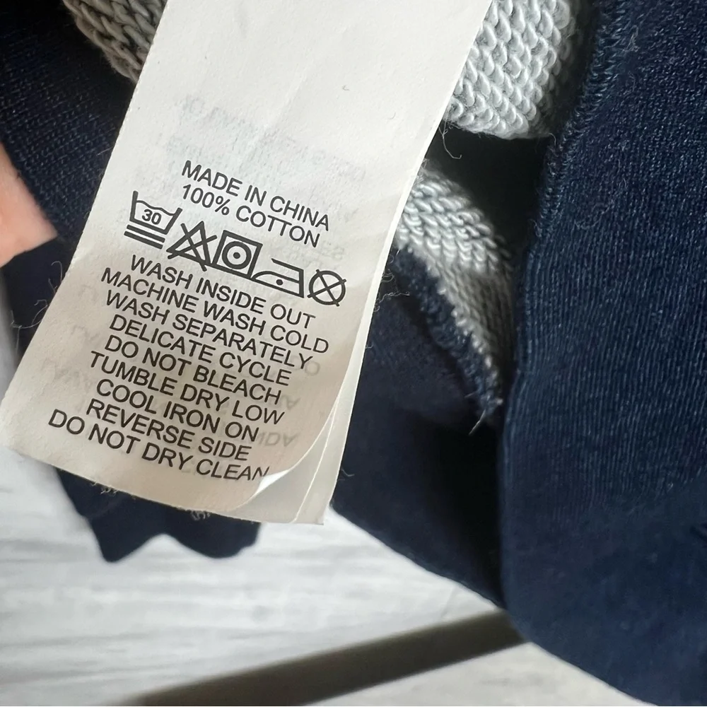 Jack Spade Warren Street New York Navy Hooded Sweater Small